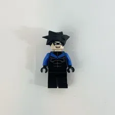 LEGO Batman 1 2006 Nightwing Arkham Asylum 7785 Nightwing Custom Minifigure