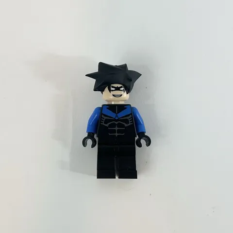 LEGO Batman 1 2006 Nightwing Arkham Asylum 7785 Nightwing Custom Minifigure