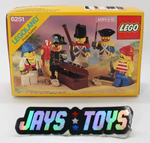 Lego Set 6251 Legoland Pirate System Pirate Mini Figures New