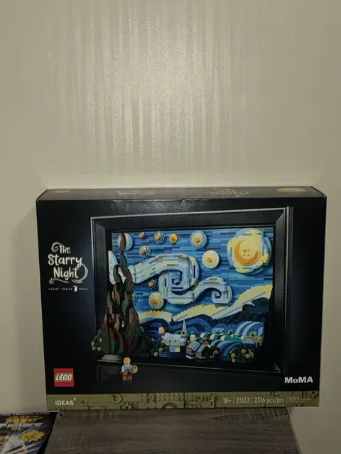LEGO Ideas 21333 The Starry Night Van Gogh MoMA New Sealed 2316 Pieces