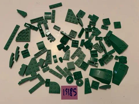 Lego Parts Lot Green Plates