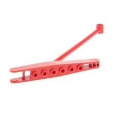 1x LEGO Technic Connector Rod 1x16 Red Liftarm Crane Jib 2638 2637