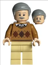 LEGO Harry Potter Vernon Dursley Minifigure Medium Nougat Sweater HP215