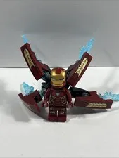LEGO Avengers Infinity War Iron Man Mark 50 Armor Minifigure 76107 sh0497as 2S