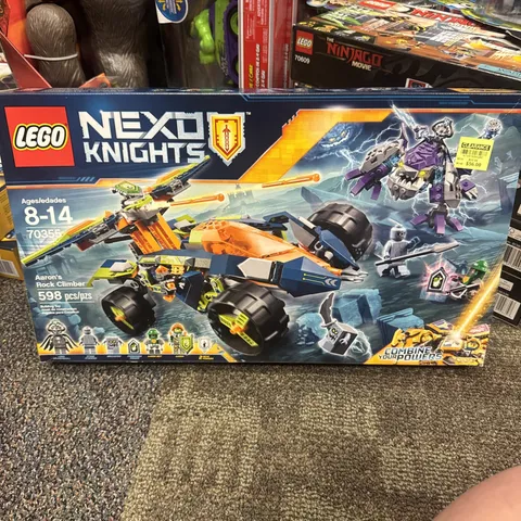 LEGO Nexo Knights: Aaron's Rock Climber (70355) - BRAND NEW, SEALED
