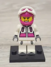 Lego col03-5 col039 Snowboarder Series 3 Minifigure NO SNOWBOARD READ