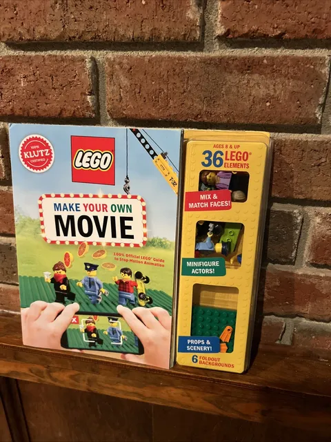 Klutz Lego Make Your Own Movie Guide to Stop-Motion Animation - KLZ813720