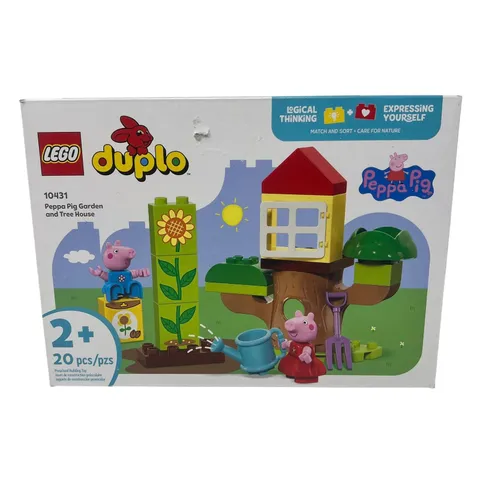 Lego Duplo 10431 Peppa Pig Garden and Tree House New Sealed