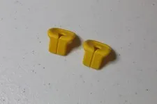 (2) Lego Yellow Mini Figure Accessory Life Jackets, 2610