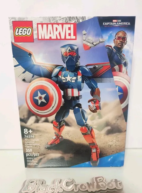 LEGO MARVEL SUPER HEROES 76296 NEW CAPTAIN AMERICA FALCON AVENGERS MISB *NEW*