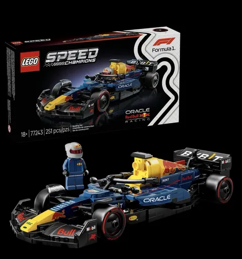 LEGO Speed Champions Oracle Red Bull Racing RB20 F1 77243 251pc Race Driver