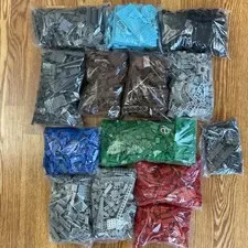 Bulk Sorted Lego 13 lbs Sorted by Color Red White Blue Gray Black Bricks