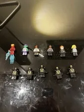 LEGO Marvel Super Heroes Minifigure Lot of 11, 5 infinity riders + iron man