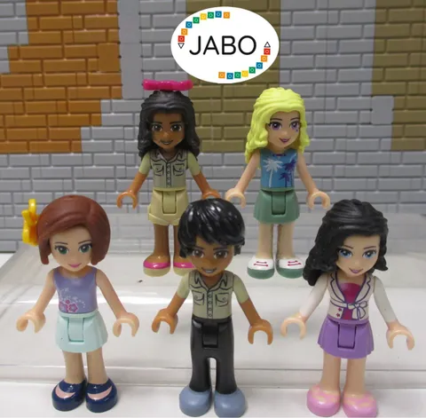 (L 15 / 13 / 2) Lego Friends 5 Figures Minifigures