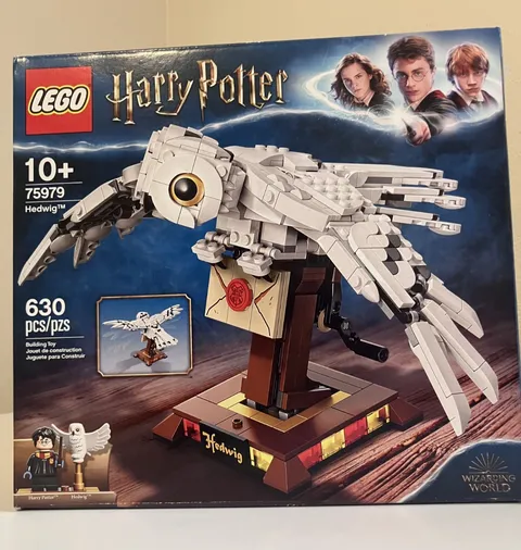 Lego HARRY POTTER HEDWIG  the owl Set 75979 complete NEW IN BOX retired