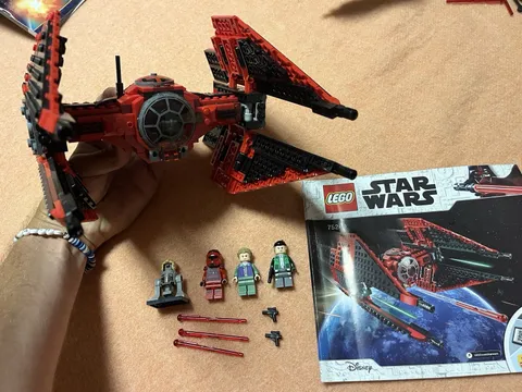 Lego Star Wars 75240 Major Vonreg’s Tie Fighter Complete RARE SET - LOOK 👀