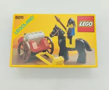 LEGO 6011 Black Knight's Treasure | Castle VERY GOOD NEW/MISB Knights Falcons