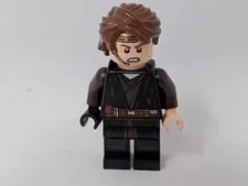 LEGO Star Wars Minifigure sw1095 Anakin Skywalker Dirt Stains Heads from 75281