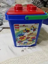 LEGO Freestyle: Freestyle Bucket (4152), Blue, EMPTY BUCKET ONLY