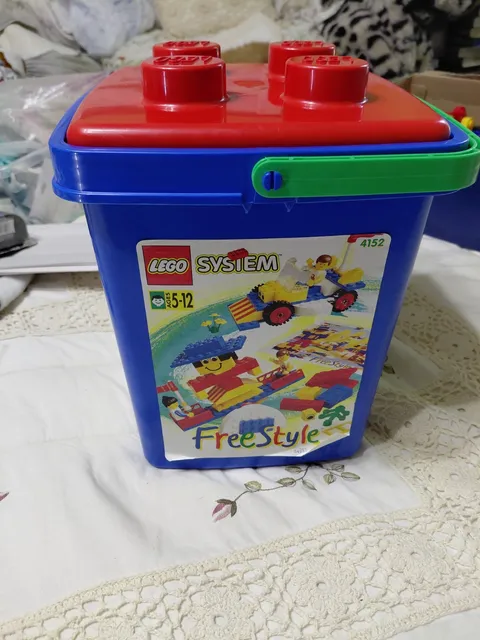 LEGO Freestyle: Freestyle Bucket (4152), Blue, EMPTY BUCKET ONLY