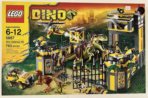 LEGO Dino: Dino Defense Hq (5887) NISB (minor shelf ware) please read
