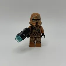 LEGO Star Wars Geonosis Trooper w/ Weapon From Set #75089 (Pre-Owned) Authentic