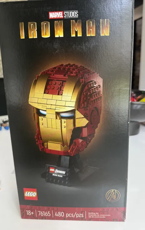 LEGO Marvel Iron Man Helmet (76165) – Brand New & Factory Sealed