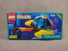 LEGO 6125 Sea Sprint 9 Aquanauts (Box only)