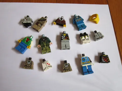 Lego Lot Parts Minifig Torso Minifigure Replacement Indiana Jones Mandarin MORE