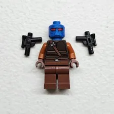 Lego Star Wars Cad Bane Minifigure 75024 Missing Hat