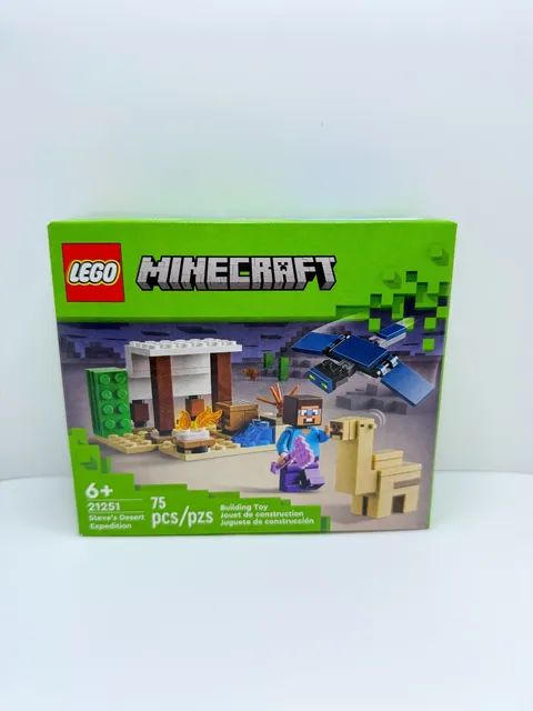 NEW SEALED Lego Minecraft Steve's Desert Expedition 21251