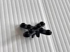 LEGO Piece 247926 Black Propeller Blade Rounded Ends