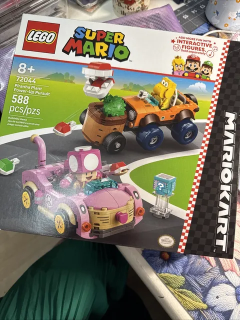LEGO Super mario mariokart 72044 piranha plant power up pursuit sealed NEW