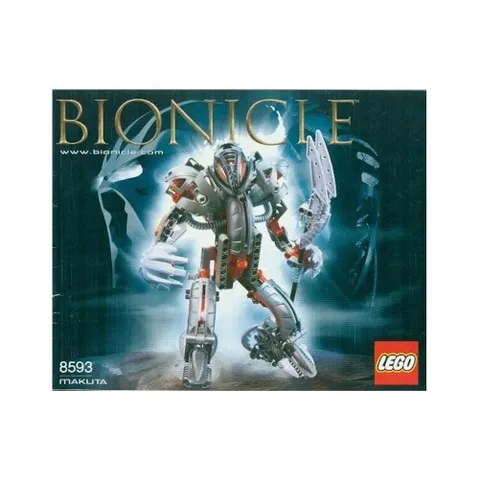 LEGO 8593 - BIONICLE: Titans - Makuta - 2003 - NO BOX