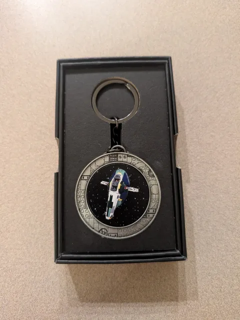 Lego Star Wars GWP Jango Fett Starship Keychain