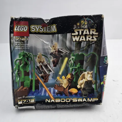NEW DMG Box Lego 1999 Star Wars Episode 1 Set - 7121 NABOO SWAMP
