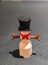 LEGO Snowman Top Hat minifigure 60235 Christmas Holiday mini figure, hol160