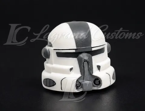 LEGO Star Wars Custom Clone Trooper Wolf Pack Airborn Helmet