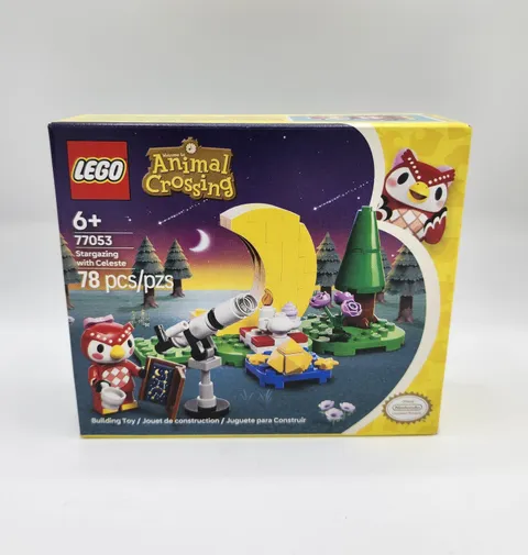 LEGO Animal Crossing Stargazing with Celeste (77053) 78 pcs New Factory Sealed 