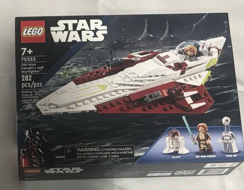 LEGO Star Wars: Obi-Wan Kenobi’s Jedi Starfighter (75333) NEW Factory Sealed 🧱
