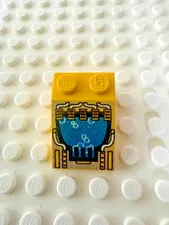 LEGO Slope 33 3 x 2 with Divers Bubbles Pattern 3298pb001