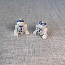 Lego Star Wars Minifigure R2D2 Astromech Droid Original Lot of 2