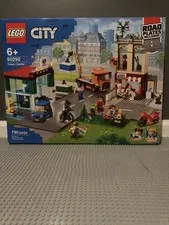 LEGO City Adventures Town Center Set 60292 Road Plates 790pcs (MISSING FIGS)