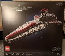 LEGO Star Wars UCS Venator-Class Republic Attack Cruiser 75367 5374 pcs 18+