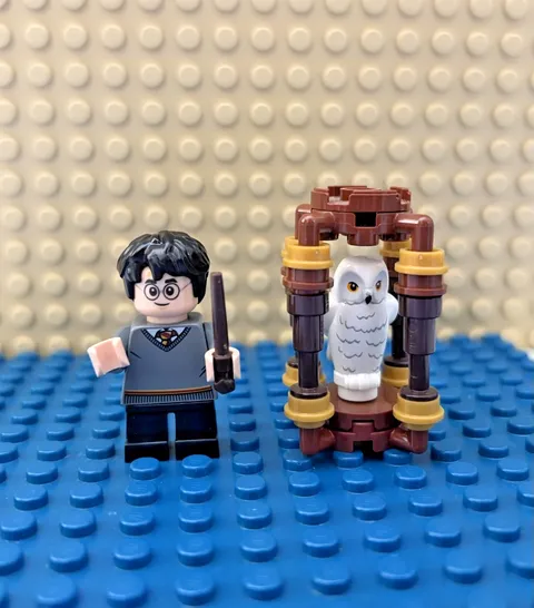 LEGO MInifigure Harry Potter + Hedwig 