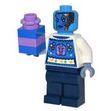 LEGO Marvel Nebula Holiday Sweater Minifigure sh0835 Present New Christmas