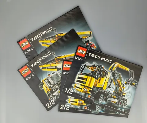 🩵 LEGO Technic 8292 - Truck with Lift - Instructions - Instruction 🩵
