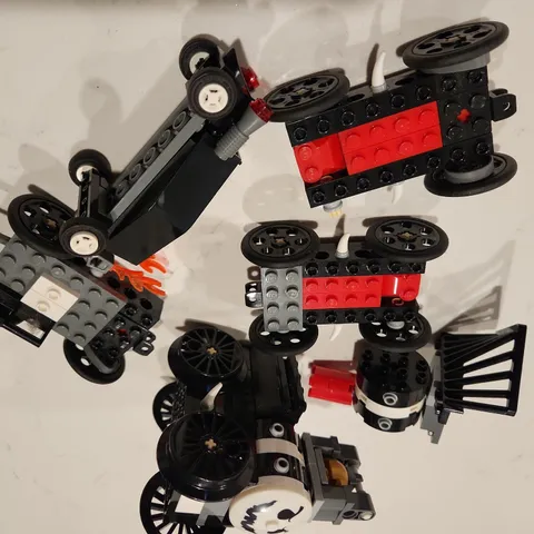 Lego 9467 Monster Fighters The Ghost Train Incomplete For Parts