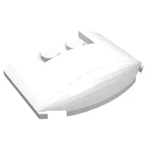 10x LEGO® Part 93604 - Wedge 3 x 4 x 2