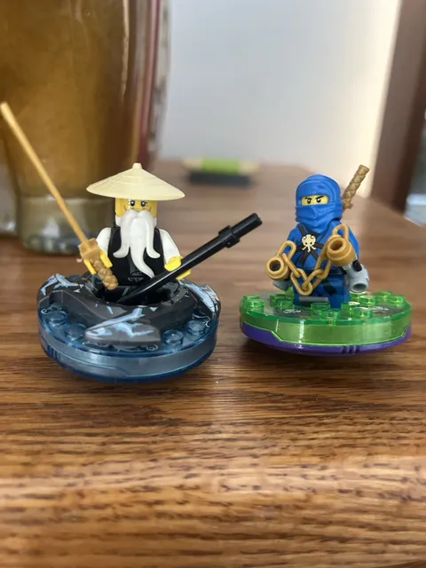 Lego Ninjago Jay Sensei Wu Spinners